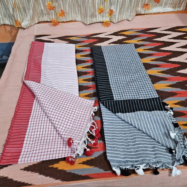 Khadi cotton saree