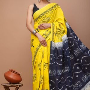 Rajasthani Mul cotton saree