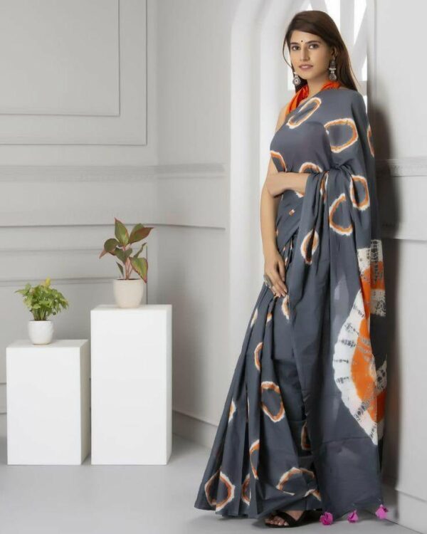 Rajasthani Mul cotton saree - Image 2