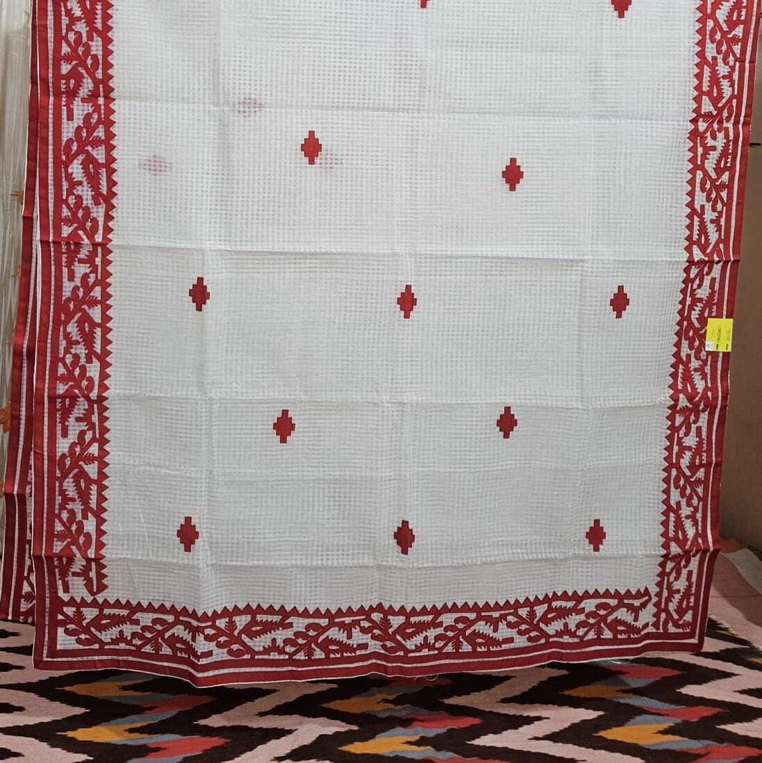 Appliqué on Resham Kota Saree