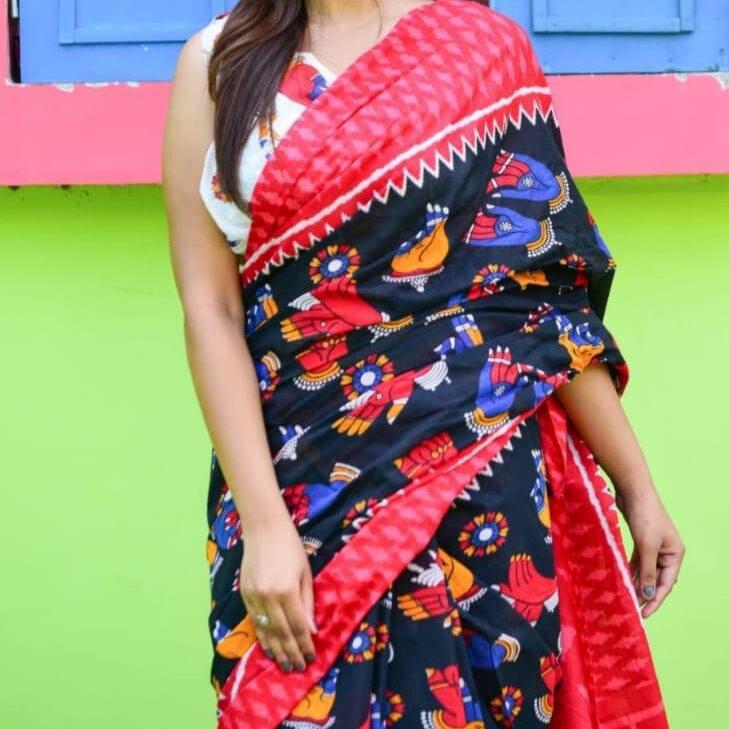 Rajasthani Mul cotton saree