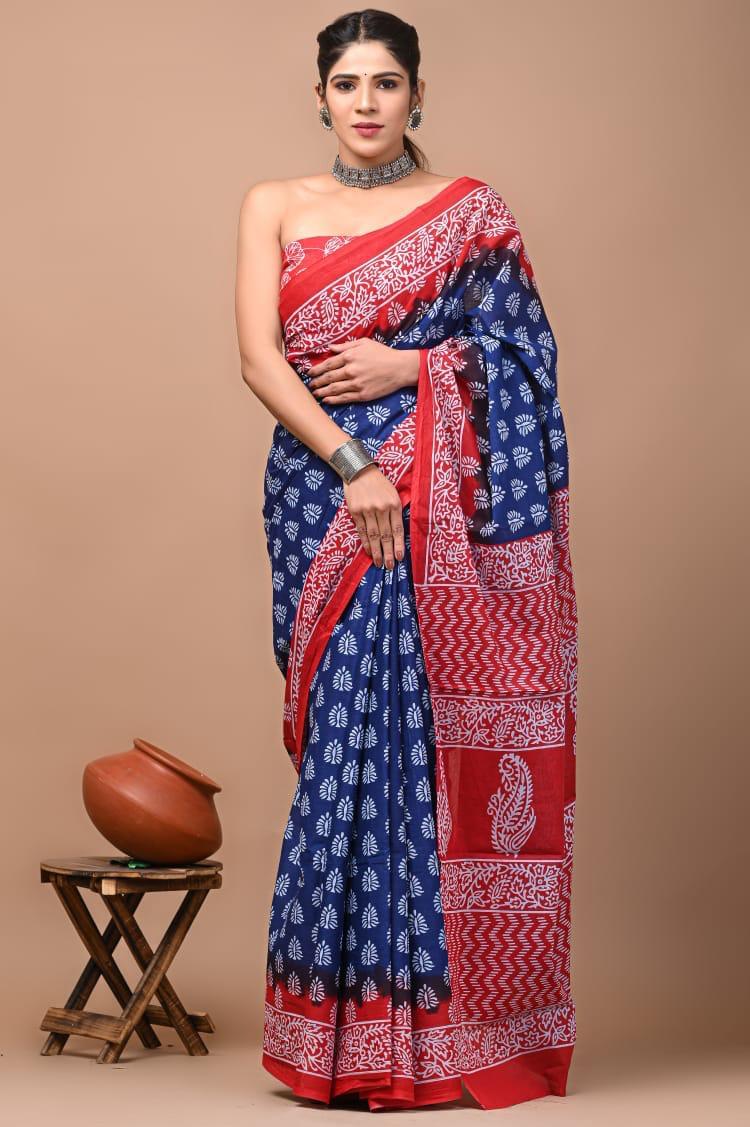 Rajasthani Mul cotton saree - Image 2
