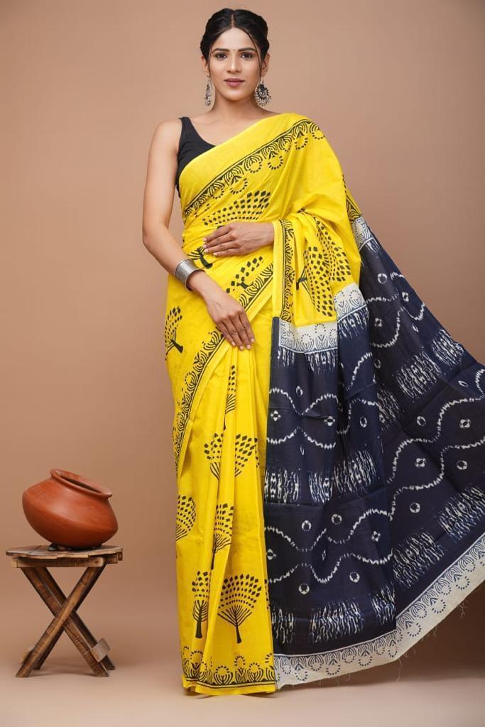 Rajasthani Mul cotton saree - Image 2